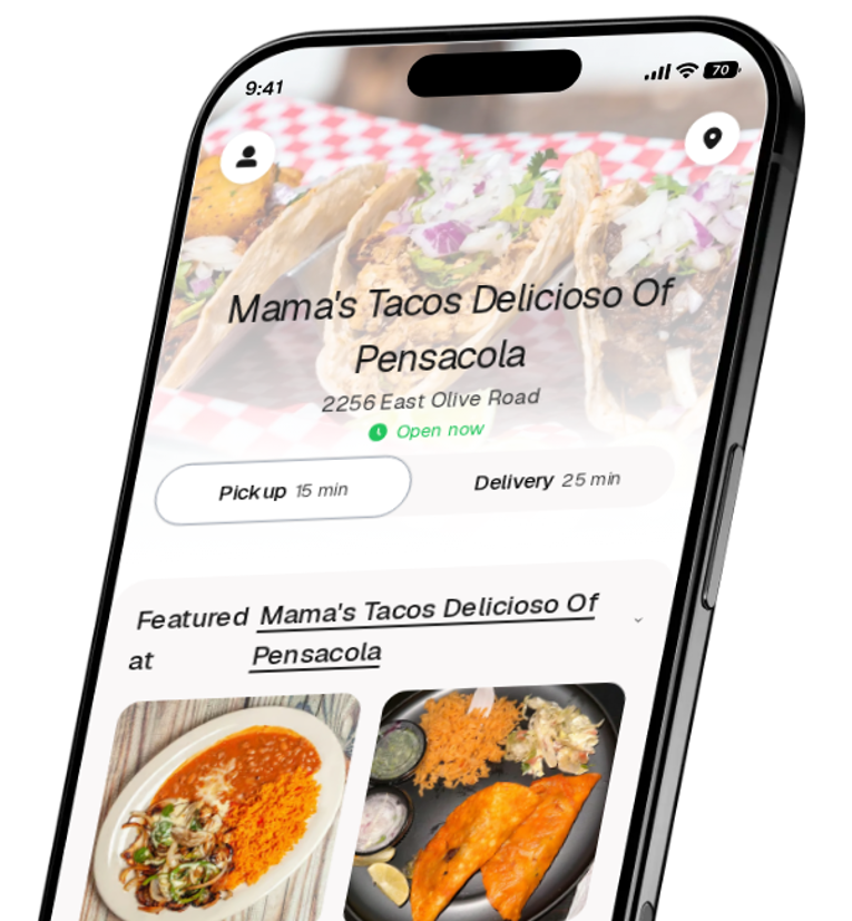 Mama's Tacos Delicioso Of Pensacola app preview