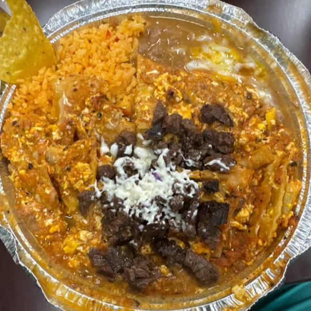 Chilaquiles.