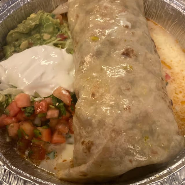 Fajita Burrito.