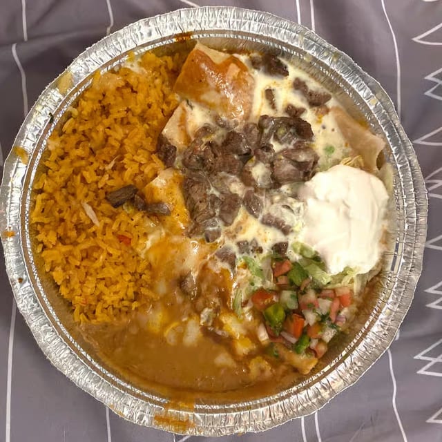 Enchiladas Al Carbon.